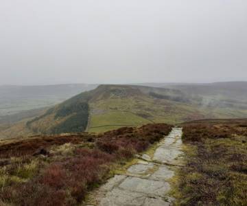 Yorkshire Moors - on a foggy misty day