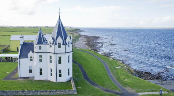 The Inn has stunning views across the Pentland Firth