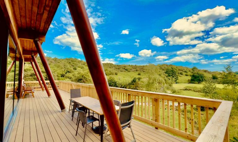 Private Deck with Outdoor Seating